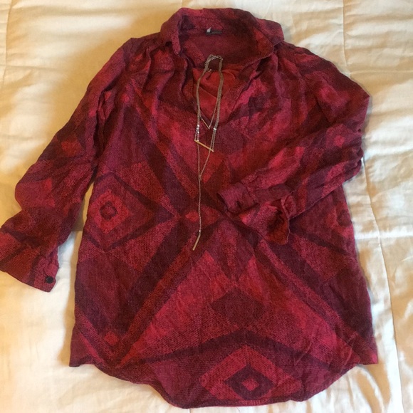 Sparkle & Fade Dresses & Skirts - Sparkle & Fade long sleeve t-shirt dress